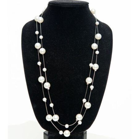 Unique Vintage Dubbele Lange Parelketting | Unique Vintage