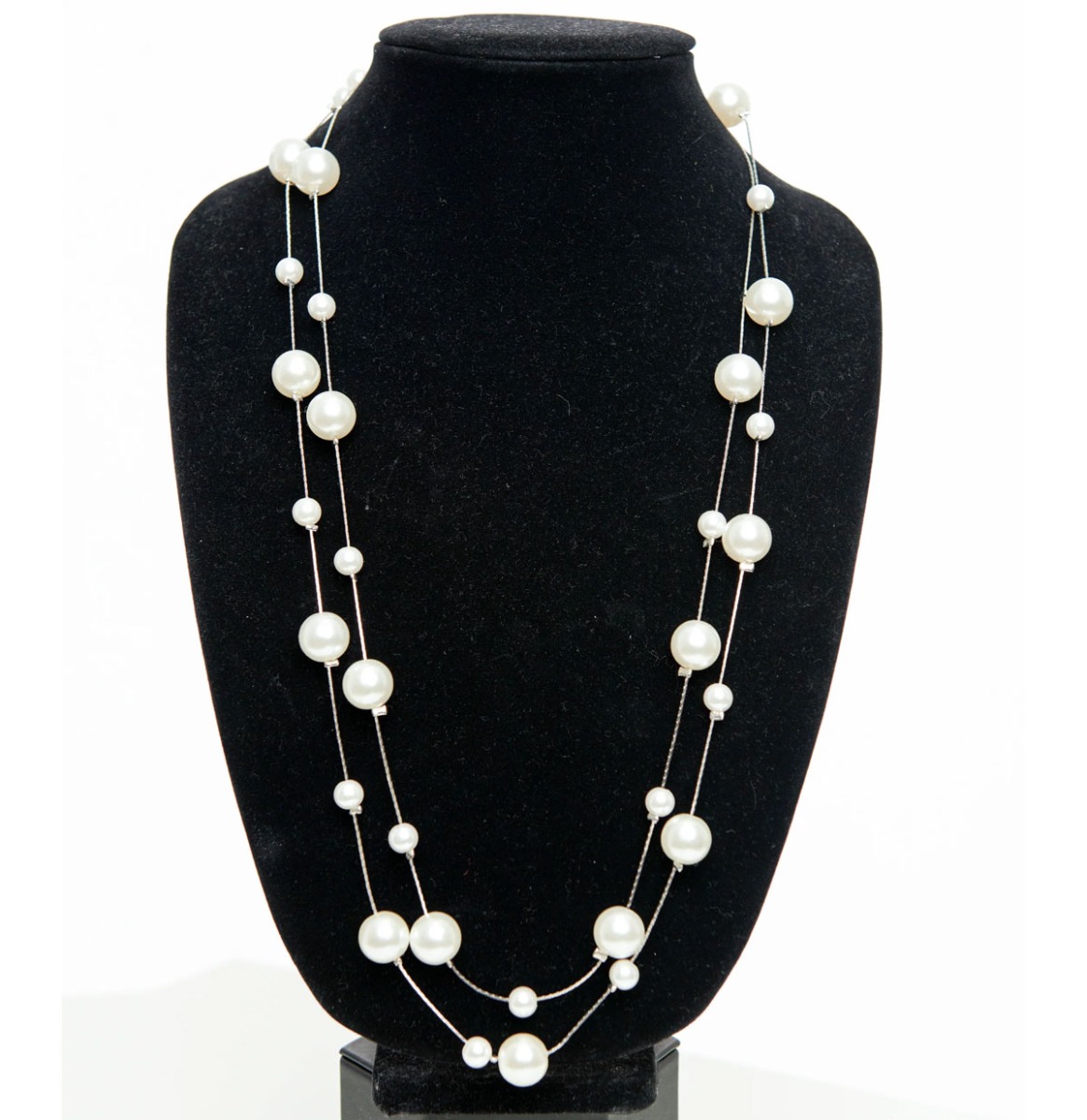 Unique Vintage Dubbele Lange Parelketting | Unique Vintage