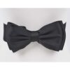 Unique Vintage Elastic Bow Belt Black | Unique Vintage