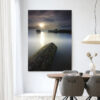 Urban Cotton Wandkleed 'Batu Lamunan' 80 x 110cm in Frame - black | Urban Cotton