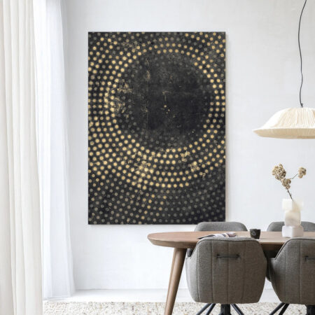Urban Cotton Wandkleed 'Cala' 145 x 190cm in Frame - black | Urban Cotton