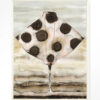 Urban Cotton Wandkleed 'Eagle Ray' 110 x 145cm in Floating Frame - off white | Urban Cotton