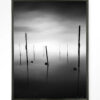 Urban Cotton Wandkleed 'Fall In' 110 x 145cm in Floating Frame - black | Urban Cotton