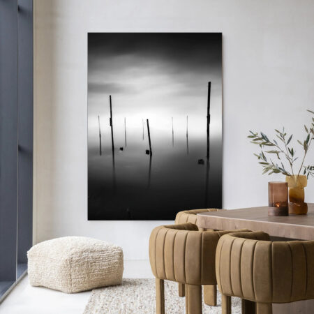 Urban Cotton Wandkleed 'Fall In' 145 x 190cm in Frame - black | Urban Cotton
