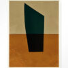 Urban Cotton Wandkleed 'Geen Groen' 80 x 110cm in Floating Frame - off white | Urban Cotton