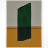 Urban Cotton Wandkleed 'Geen Mosgroen' 80 x 110cm in Floating Frame - off white | Urban Cotton