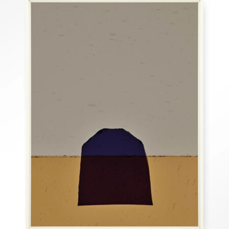 Urban Cotton Wandkleed 'Geen Paars' 145 x 190cm in Floating Frame - off white | Urban Cotton