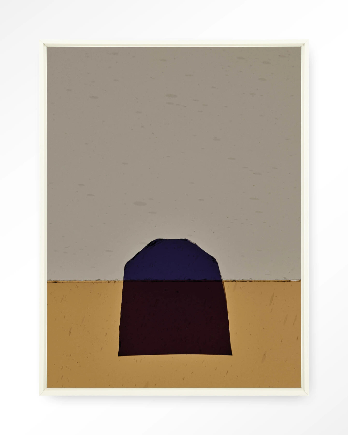 Urban Cotton Wandkleed 'Geen Paars' 145 x 190cm in Floating Frame - off white | Urban Cotton