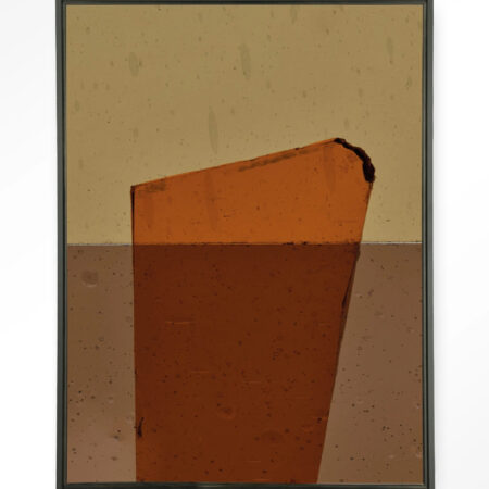 Urban Cotton Wandkleed 'Geen Soort Van Oranje' 145 x 190cm in Floating Frame - black | Urban Cotton