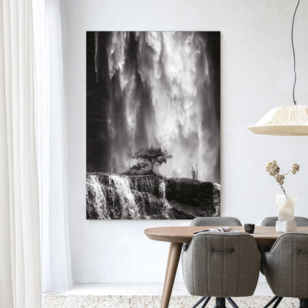 Urban Cotton Wandkleed 'Germinate' 80 x 110cm in Frame - black | Urban Cotton
