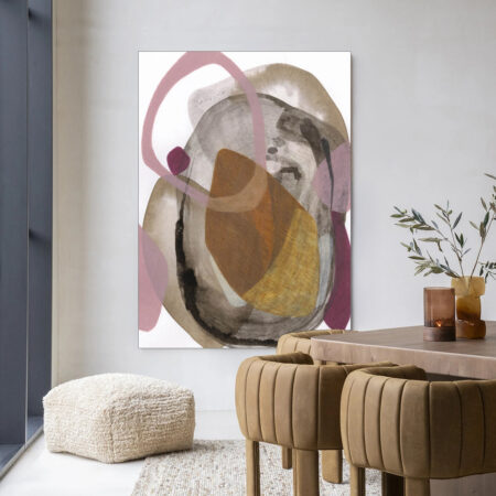 Urban Cotton Wandkleed 'Gravity' 145 x 190cm in Frame - black | Urban Cotton