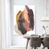 Urban Cotton Wandkleed 'Magnetism' 145 x 190cm in Frame - black | Urban Cotton