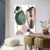 Urban Cotton Wandkleed 'Mobility' 110 x 145cm in Frame - black | Urban Cotton