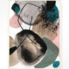 Urban Cotton Wandkleed 'Splash' 110 x 145cm in Floating Frame - off white | Urban Cotton