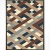 Urban Cotton Wandkleed 'Timber' 110 x 145cm in Floating Frame - black | Urban Cotton