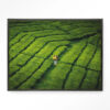 Urban Cotton Wandkleed 'Tote Pengalengan' 110 x 145cm in Floating Frame - black | Urban Cotton