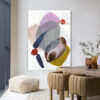 Urban Cotton Wandkleed 'Wings' 145 x 190cm in Frame - black | Urban Cotton