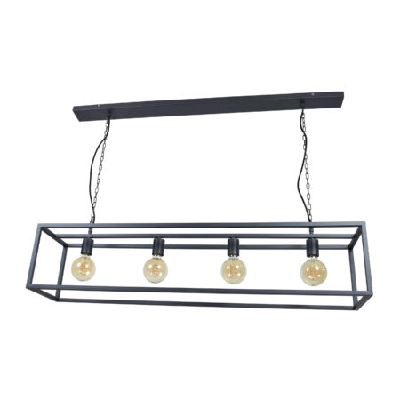 Urban Interiors hanglamp 'Frame' 4-lamps 120cm