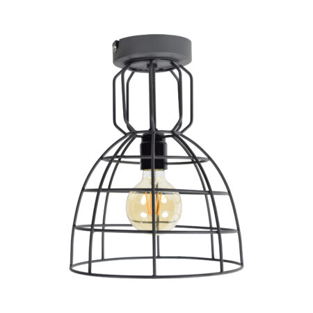 Urban Interiors plafondlamp Francis Large Ø24 - Zwart | Urban Interiors