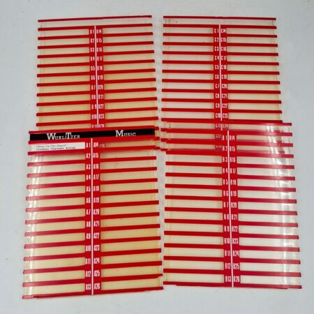 Used Titlecardholders for Wurlitzer 1700 - Set (Original) | 72% korting | Wurlitzer