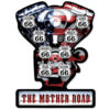 V-Twin Route 66 The Mother Road Zwaar Metalen Bord | Route 66