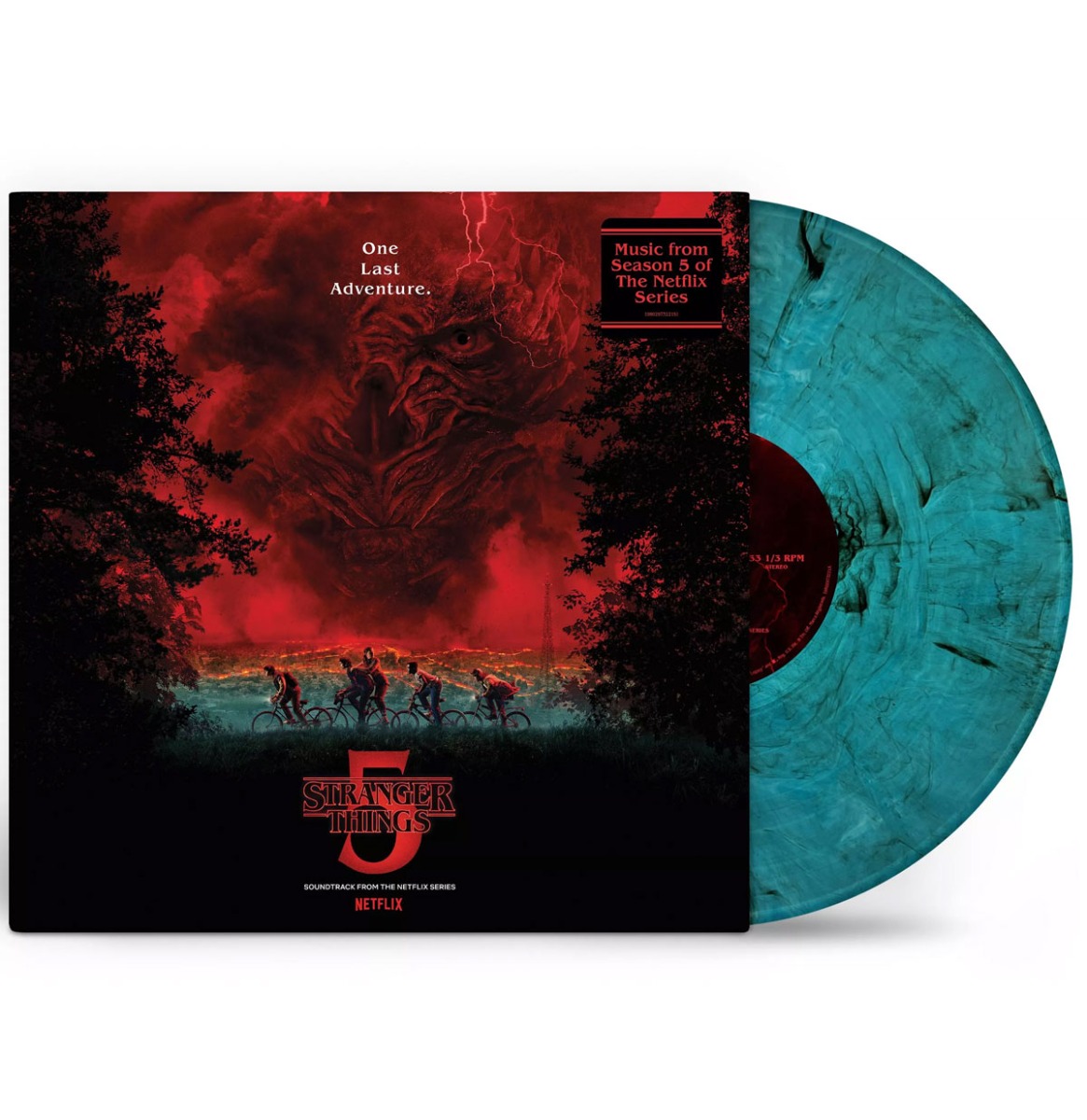 V/A - Stranger Things 5 (Soundtrack From The Netflix Series) (Sea Blue Smoke Vinyl) (LP) | Fiftiesstore