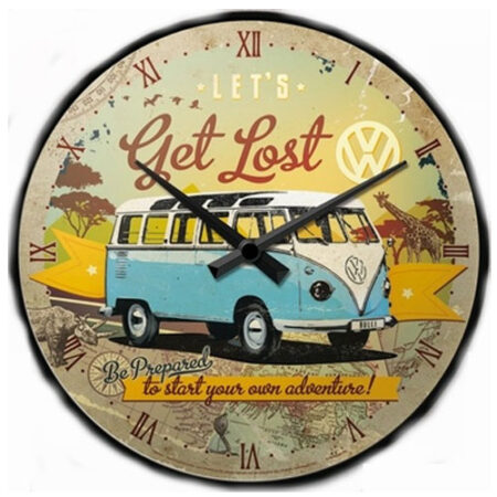 VW Volkswagen Bulli Let's get Lost Klok | Volkswagen