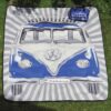 VW Volkswagen Picnic Blanket Blue | Volkswagen