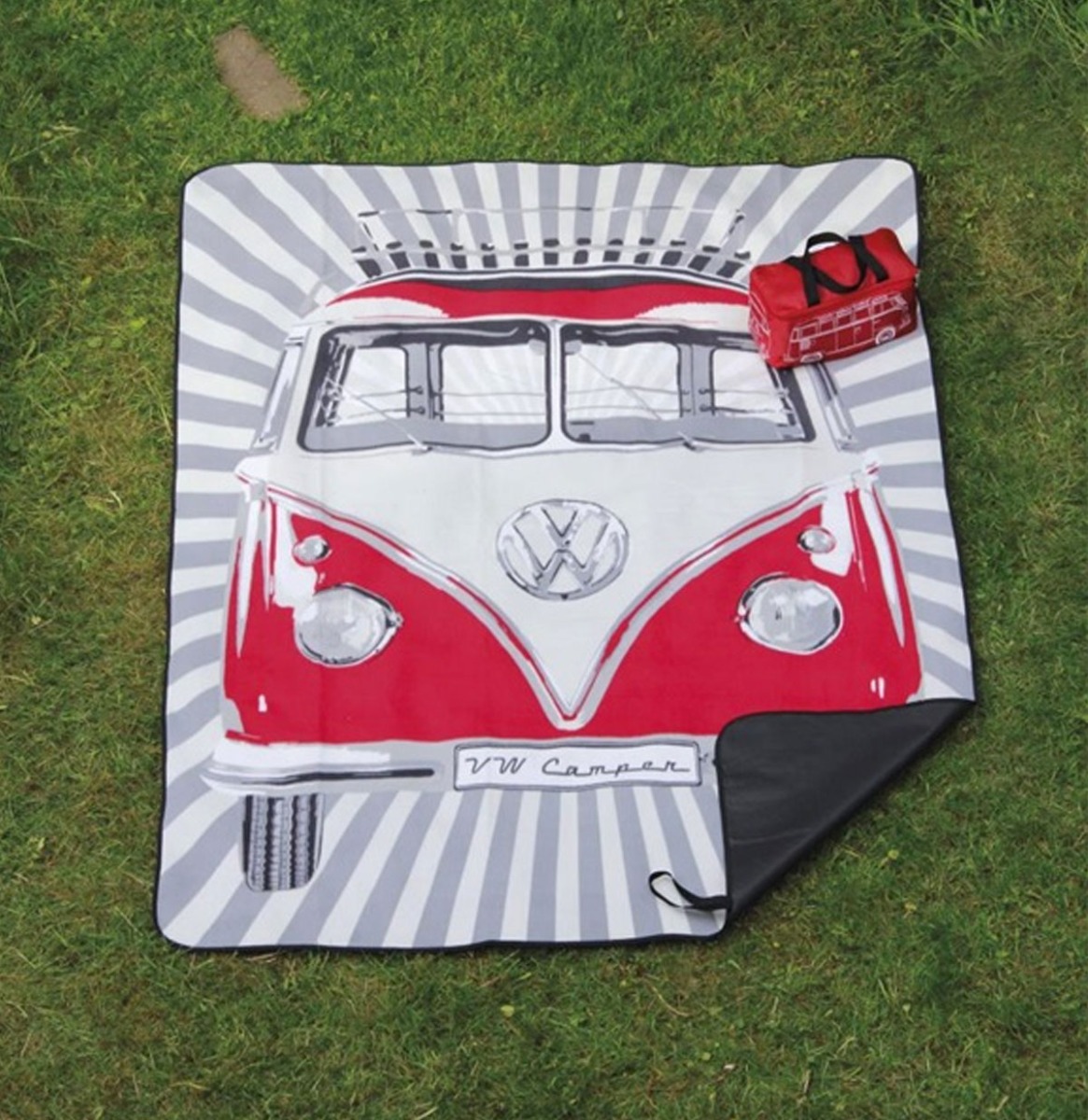 VW Volkswagen Picnic Kleed Rood | Volkswagen