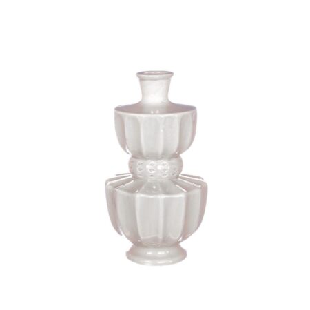 Vaas Bellagio crème Ø11xH20cm | Ideas 4 seasons
