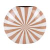 Vaas Candy Swirl Large Licht Bruin En Wit | Fiftiesstore