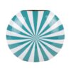 Vaas Candy Swirl Large Turquoise En Wit | Fiftiesstore