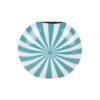Vaas Candy Swirl Turquoise En Wit | Fiftiesstore