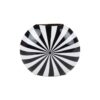 Vaas Candy Swirl Zwart Wit | Fiftiesstore