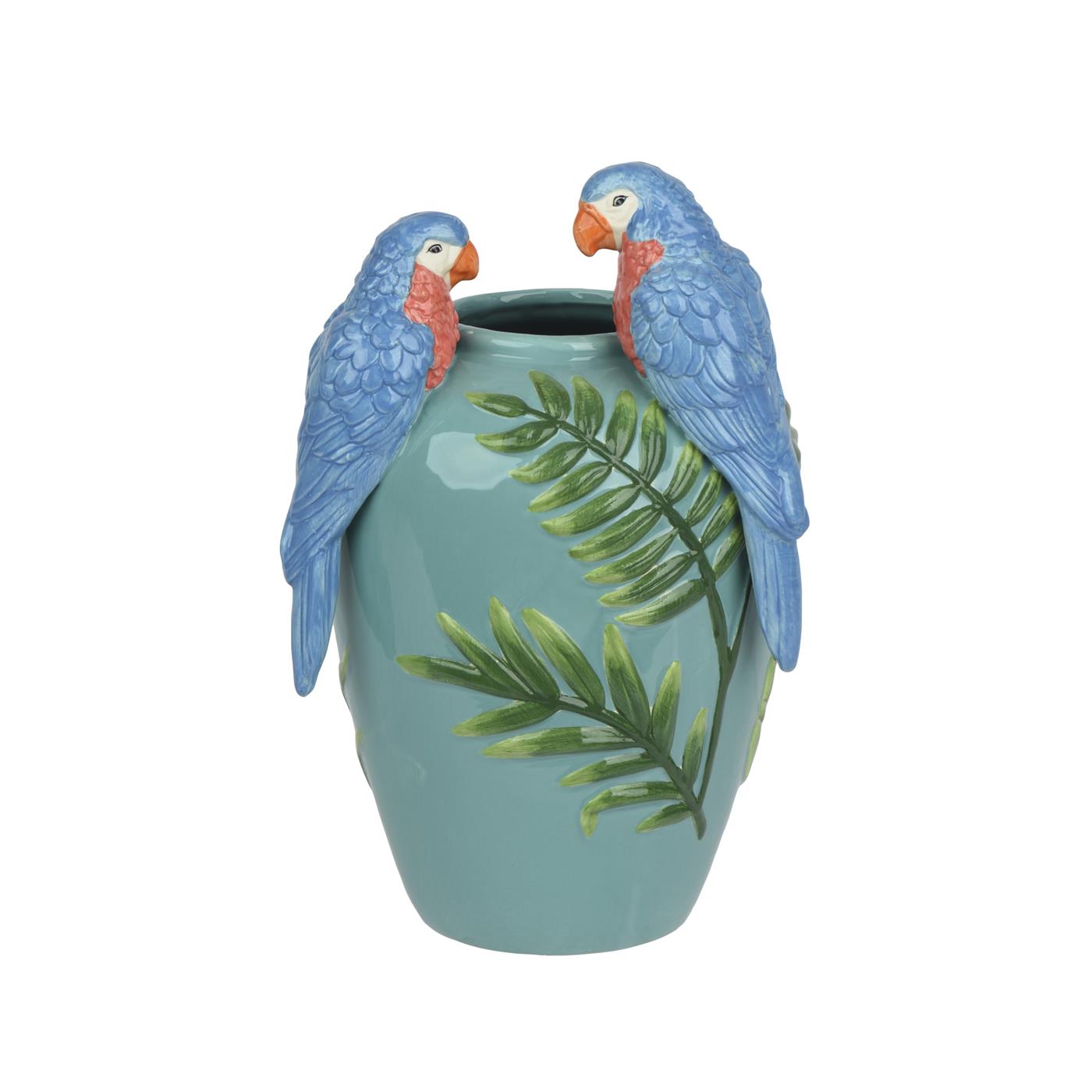Vaas dolomiet blauw 20x19x30