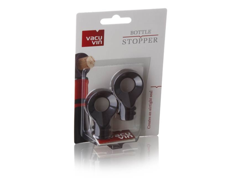 Vacuvin Flessenstop set van 2 | Vacuvin