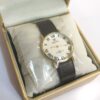 Valentino Rudy Round Face Leather Strap Heren Horloge Goud | 47% korting | Fiftiesstore