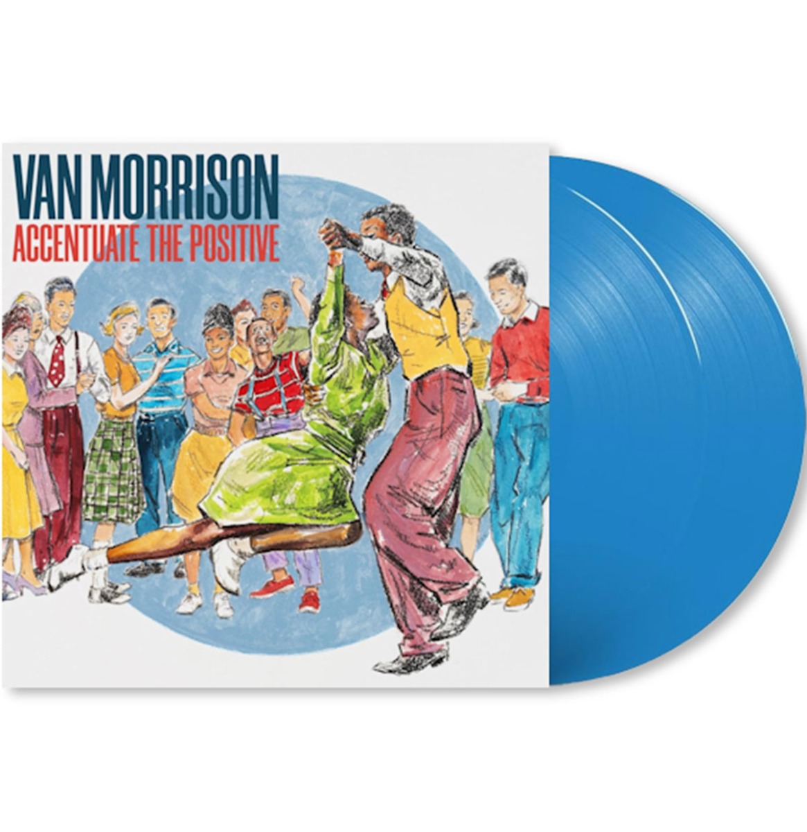 Van Morrison - Accentuate The Positive (Blauw Vinyl) 2 (LP) | Fiftiesstore
