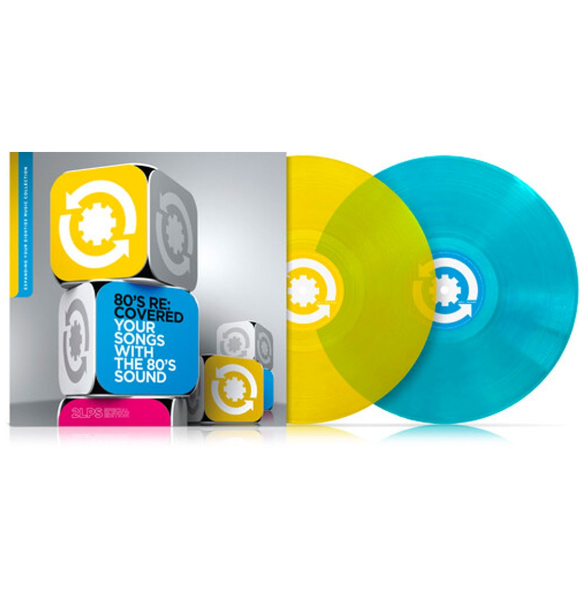 Various Artists - 80's Re:covered (Gekleurd Vinyl) 2 | 32% korting (LP) | Fiftiesstore
