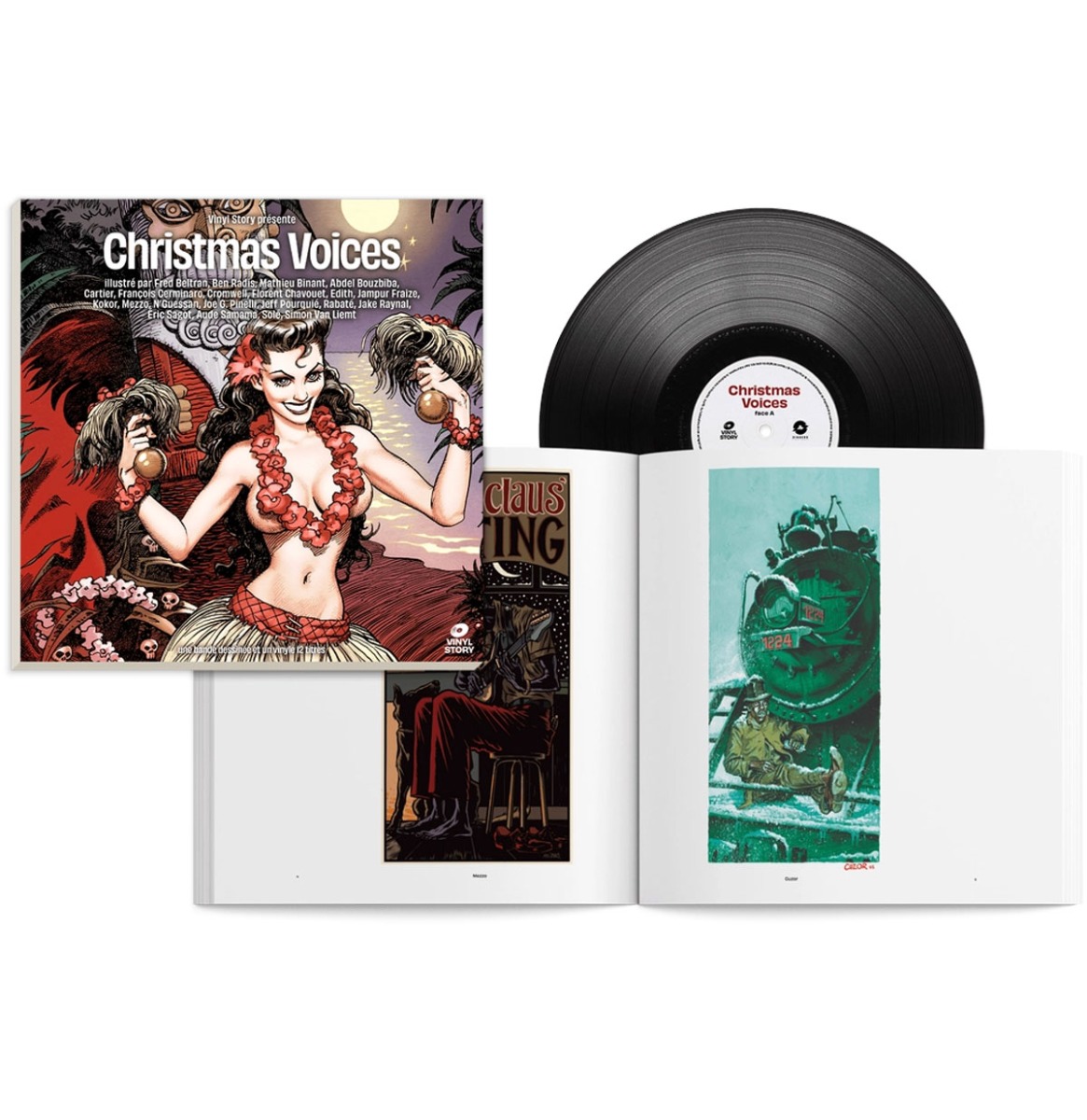 Various Artists - Christmas Voices - Inclusief Een Stripboek Van 24 Pagina's (LP) | Fiftiesstore