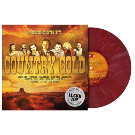 Various Artists - Country Gold (Lucky Dip Marmer Vinyl) (LP) | Fiftiesstore