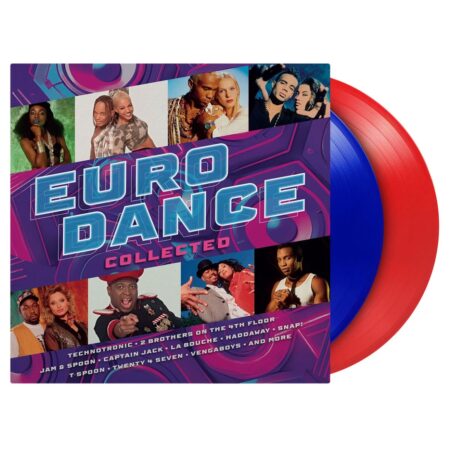 Various Artists - Eurodance Collected (Rood & Blauw Vinyl) 2 (LP) | Music on Vinyl