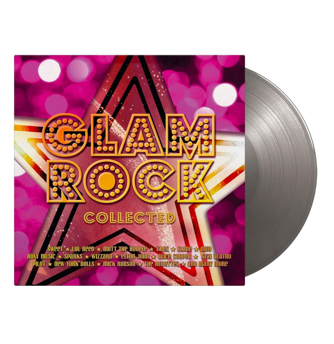 Various Artists - Glam Rock Collected (Gekleurd Vinyl) 2 (LP) | Music on Vinyl