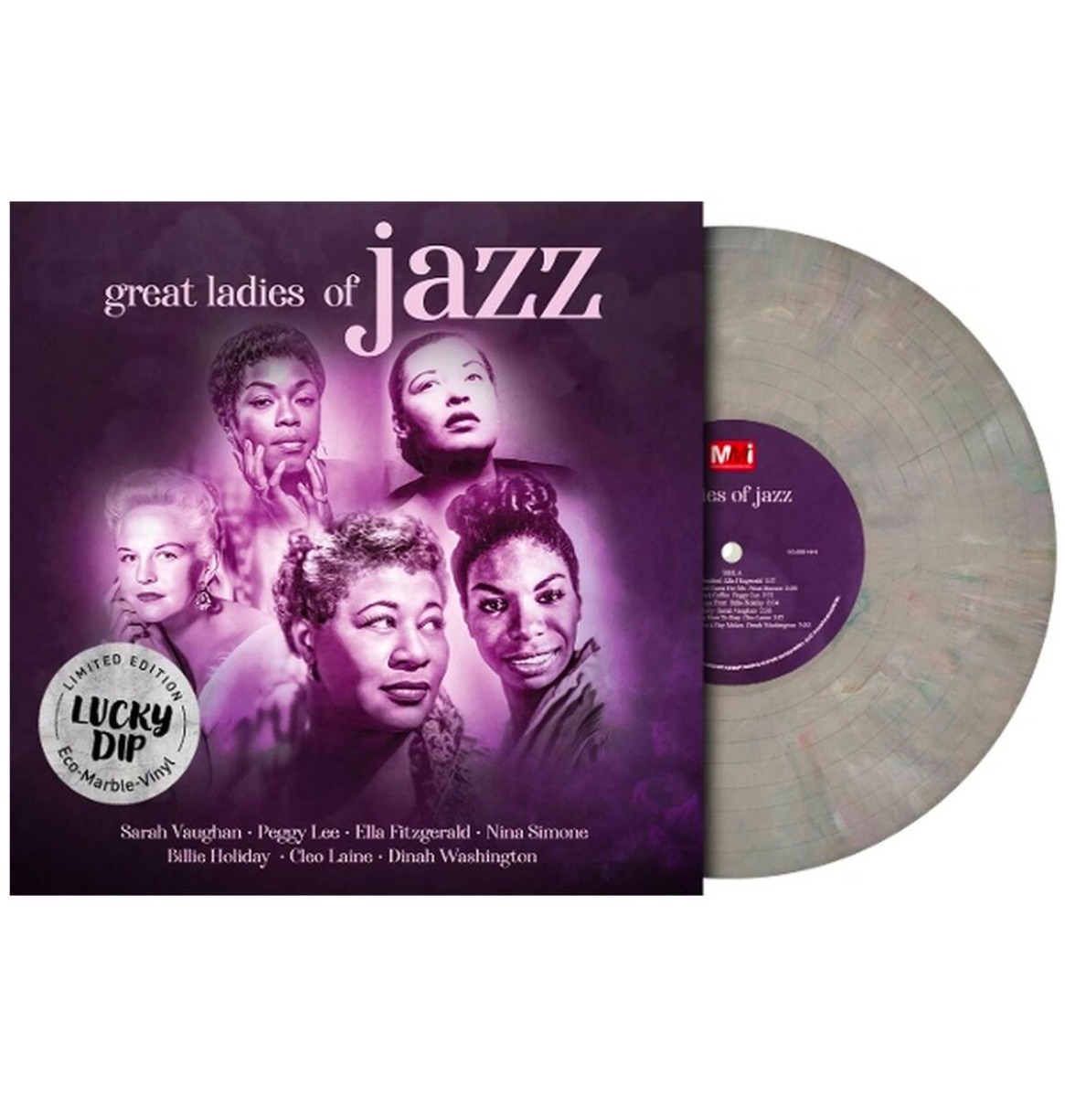 Various Artists - Great Ladies Of Jazz (Eco Marbled Vinyl) (LP) | Fiftiesstore
