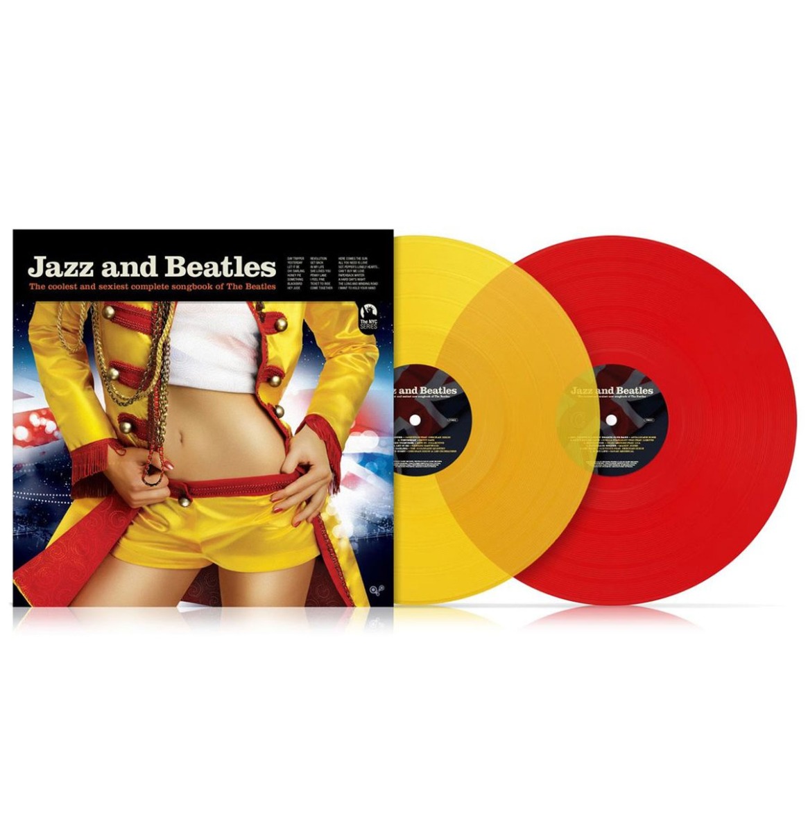 Various Artists - Jazz And Beatles (Transparant Geel & Rood Vinyl) 2 (LP) | Fiftiesstore