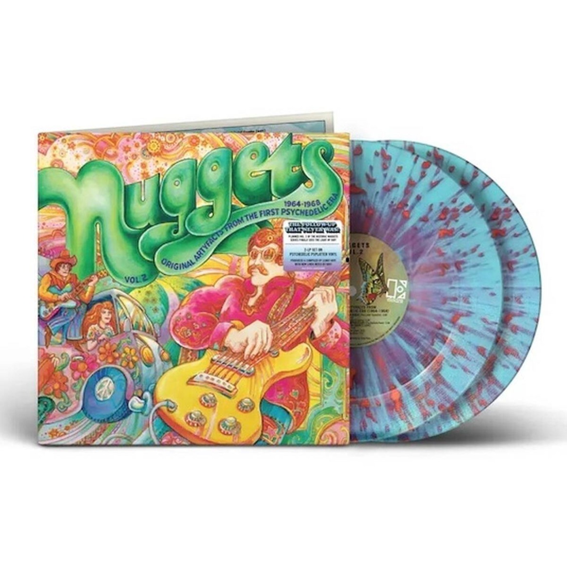 Various Artists - Nuggets: Vol. 2 Original Artyfacts From The First Psychedelic Era 1964-1968 (Gekleurd Vinyl) 2 (LP) | Fiftiesstore