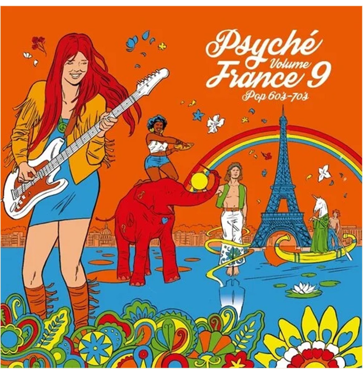 Various Artists - Psyche France Vol. 9 (Record Store Day 2024) LAATSTE STUKS | 8% korting (LP) | Fiftiesstore
