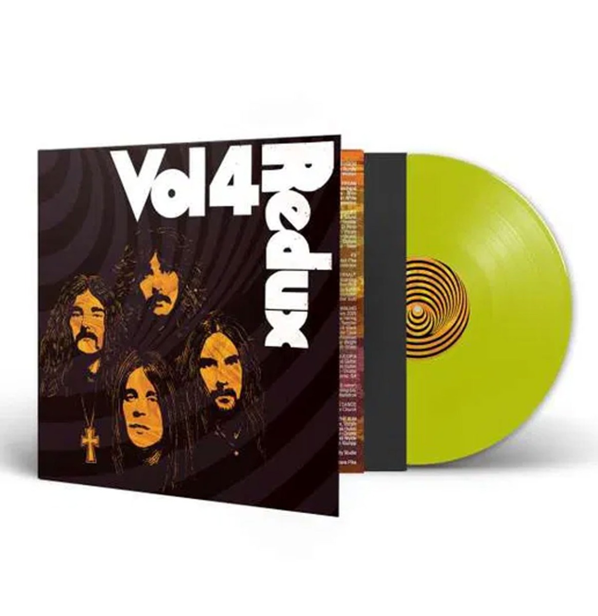 Various Artists - Redux Series (Black Sabbath) Volume 4 (Neon Geel Vinyl) (LP) | Fiftiesstore