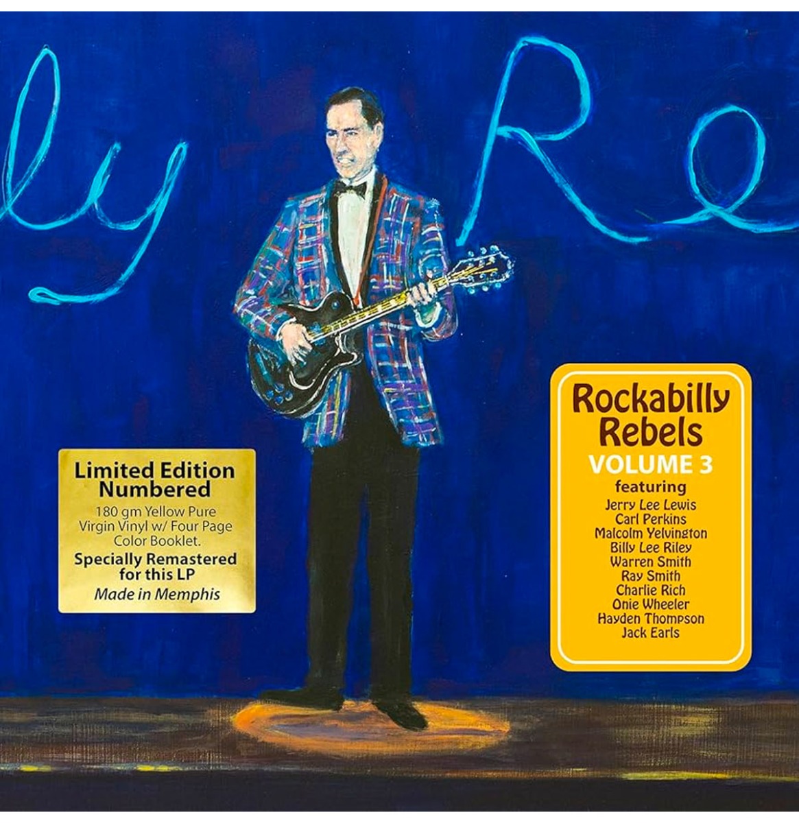 Various Artists - Rockabilly Rebels Volume 3 (Gekleurd Vinyl) (LP) | Fiftiesstore