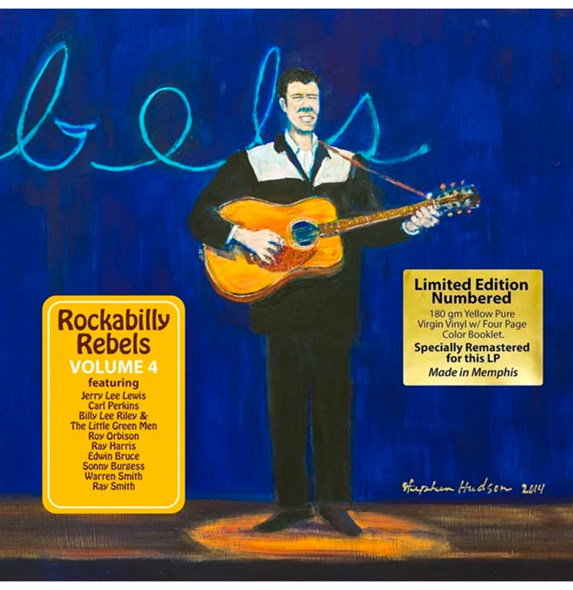 Various Artists - Rockabilly Rebels Volume 4 (Gekleurd Vinyl) (LP) | Fiftiesstore